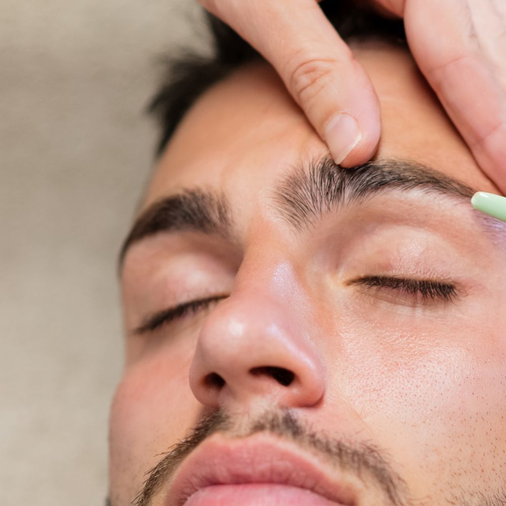 Men Eyebrow Embroidery